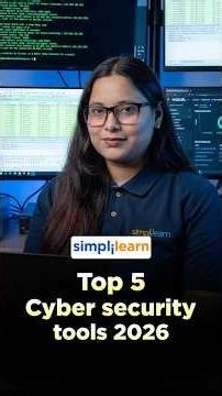 Top 5 Cybersecurity Tools You Should Know | 5 Essential Cybersecurity Tools | #Shorts | #Simplilearn