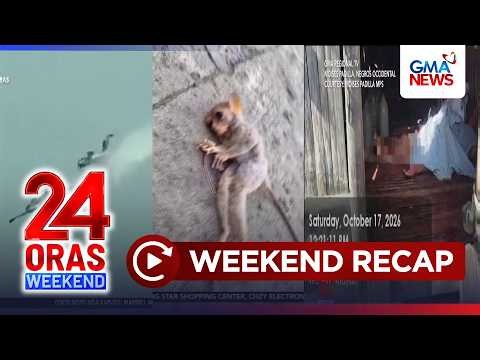 24 Oras Weekend: (Parts 1&2) Salpukan sa ere; Patay na tarsier; Lolo't lola tinaga ng apo; atbp.
