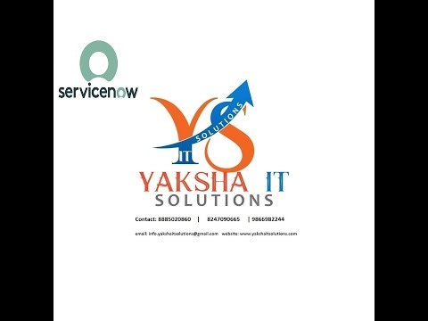 30. | (29-12-25) | Servicenow November Batch - 2025 | Yaksha IT Solutions |
