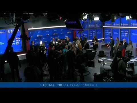 California Governor's Debate: Post-Debate Analysis & Spin Room Coverage