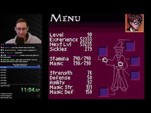 Harry Potter Full Series "First Flying%" in 7:34:20 RTA (Memerun)