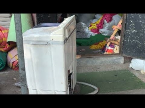 Washing machine spin motor fitting