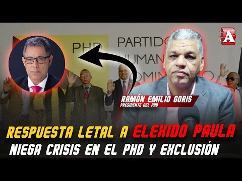EMILIO GORIS RESPONDS TO ELÉXIDO PAULA: “HE WAS PRESIDENT FOR 31 YEARS AND TRUJILLO LASTED 30”