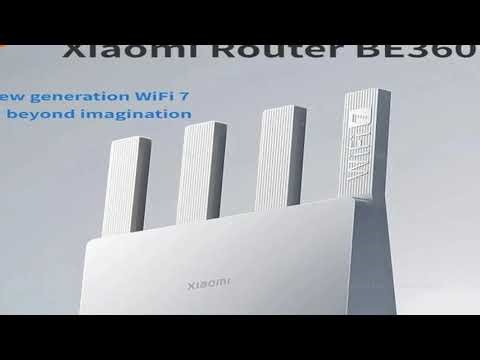 Xiaomi Router BE3600 WiFi 7 Dual-Band Qualcomm quad-core Gaming Acceleration 3570Mbps Dual WAN LAN