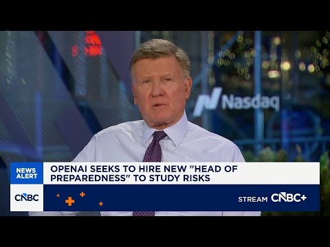 OpenAI seeks to hire new 'head of preparedness' to study risks