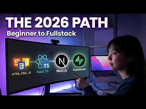 How to become a Fullstack Developer in 2026 (No Degree & No Bootcamp)