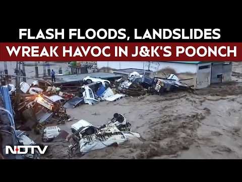 Jammu And Kashmir Floods | J&K's Poonch Hit By Flash Floods, Landslides After Overnight Rain