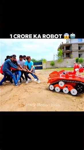 1 Crore ka Robot 😱 #mrindiahacker #shorts #experiment