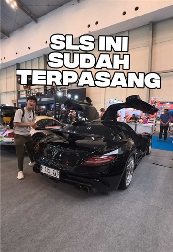 Review SLS AMG MEWAH di IMX 2026 udah SUPERCHARGED Bodykit FAB DESIGN 😍 🚗 @nixx_id #mobil #sls #supercharged #supercar