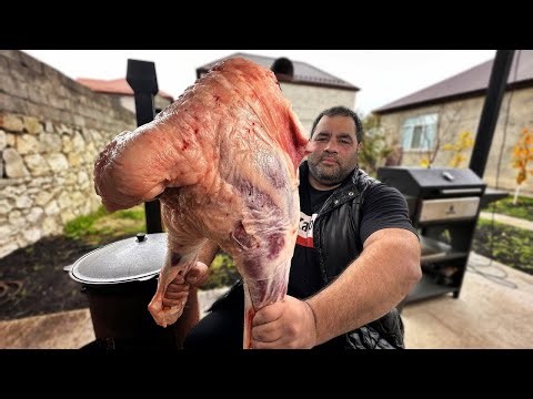 Kazan Kebab Cooked Over Open Fire — Super Easy!