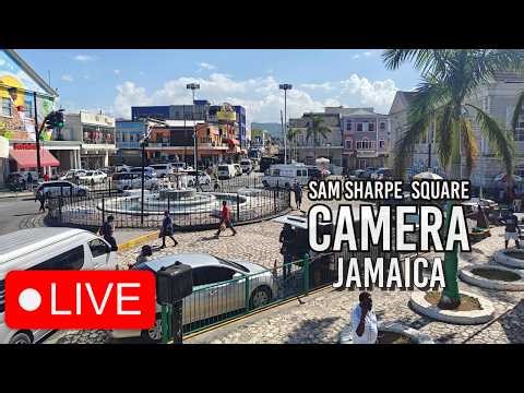 🟢 Montego Bay Live 24/7 | Sam Sharpe Square, Jamaica | See Jamaica
