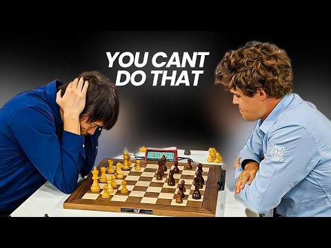 You just can't do this against Magnus Carlsen!!
