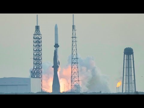 Blue Origin rocket successfully lands first reused booster