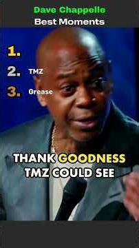 Dave Chappelle’s Funniest Moments Ranked 🏆 #Shorts