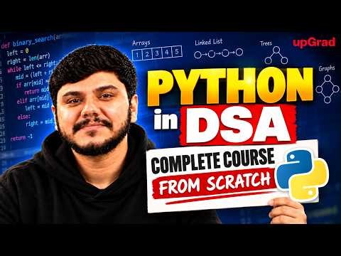 DSA in Python: Complete Course for Beginners (2026) | upGrad