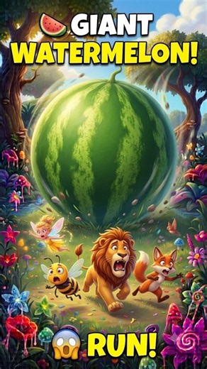 🍉 Bumble Pushed a GIANT Watermelon... BIG MISTAKE! 😂🐝