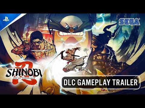 Shinobi: Art of Vengeance - DLC Gameplay Trailer | PS5 & PS4 Games