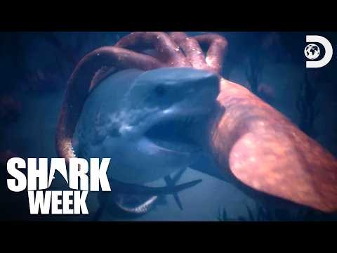 Jaws vs. Sea Monsters 🦈🦑 Shark Week | Discovery
