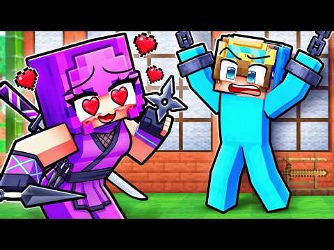I was KIDNAPPED by a NINJA GIRL in Minecraft!