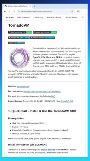 Supercharge Your Java Code with TornadoVM