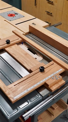 Shopfix | Connor Mandry on Instagram: "DIY Parallel Fence Jig - Precision Table Saw Accuracy #woodworking #diy #tablesaw #tools #diywoodworking"