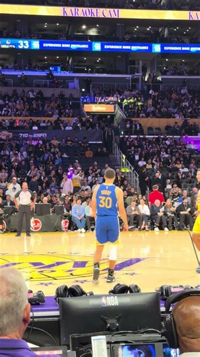 Steph Curry at Lakers