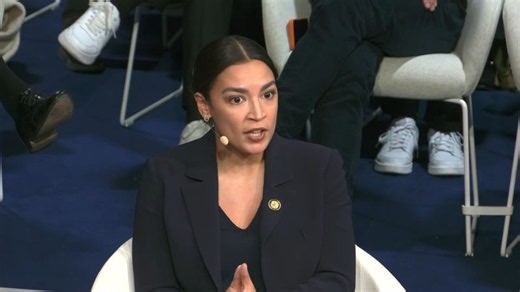 Rep. Ocasio-Cortez speaks at the Munich Security Conference