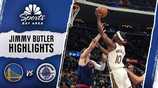 Jimmy Butler highlights: Watch Warriors star score 24 points in loss to Clippers. Read more: shorturl.at/v9JMY | NBC Sports Bay Area / California
