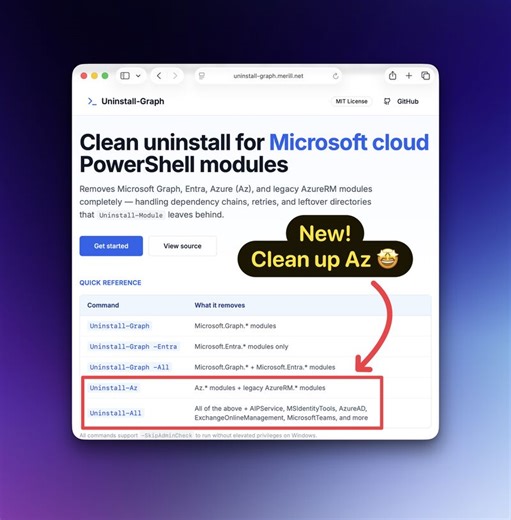 Remove Stale Az Modules with PowerShell | Merill Fernando posted on the topic | LinkedIn