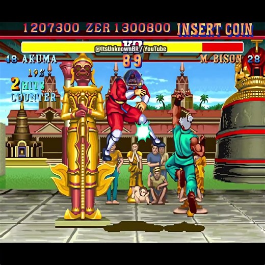 Akuma’s HUMILIANTING Domination in Street Fighter II PRIME💀