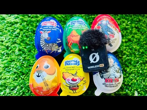 Kinder Joy Surprise Egg Opening So Cute! 🧸🥚