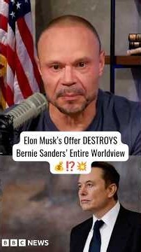 Elon Musk's Offer DESTROYS Bernie Sanders' Entire Worldview