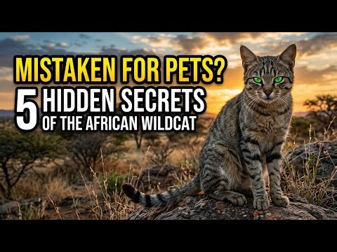 🐾 5 Hidden Secrets of the African Wildcat You Won’t Expect