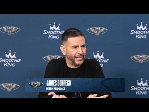 James Borrego postgame interview | Pelicans-Heat 1/4/26
