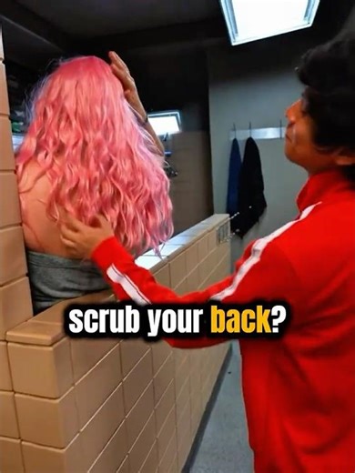 The moment Shawn snuck into the girls locker room to see Kat (very sus)😳