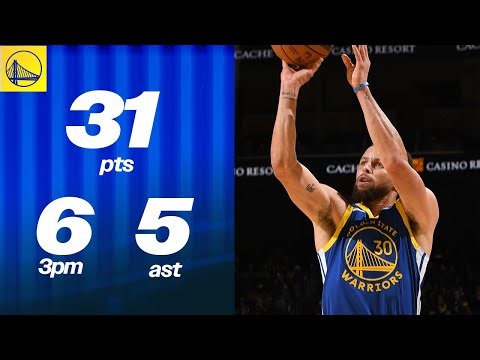 Stephen Curry Puts on a Show in Warriors Win Over Jazz