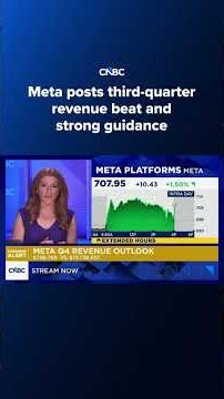 Meta posts third-quarter revenue beat and strong guidance