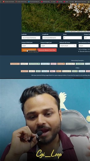 Create Real World Terrain in Unity 🌍 #3d #unity3d #discipline #shorts