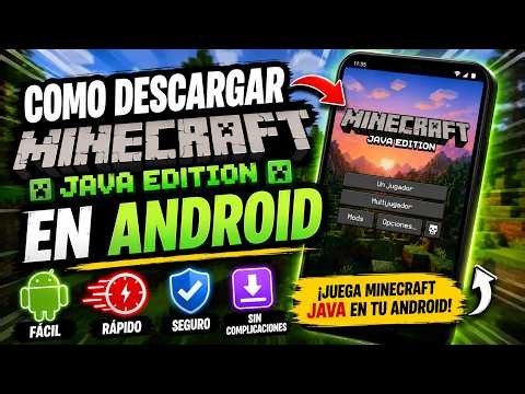 COMO DESCARGAR MINECRAFT JAVA EN ANDROID/Tutorial paso a paso 2026