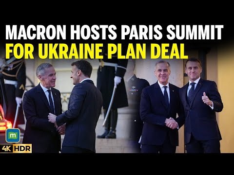 Paris Talks On Ukraine Security Guarantees Macron Zelenskyy Carney Push Ceasefire Plan Deal