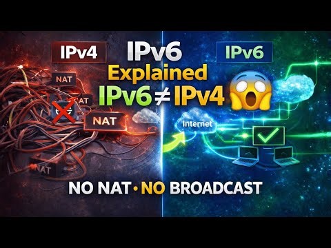 IPv6 Explained | IPv6 Is NOT Just Bigger IPv4 (You’re Missing the Real Features!)