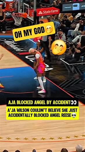 Blocked Angel Reese without even trying🤭