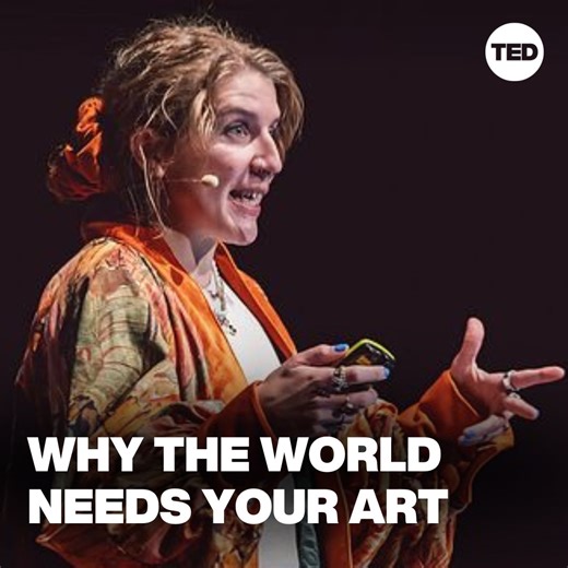 Creating art isn’t just a nice thing to do with your time — it is a *revolutionary* thing to do with your time, says Aime McNee. Here’s why she says the world needs your creativity now more than ever: http://t.ted.com/7BBtEUh | TED