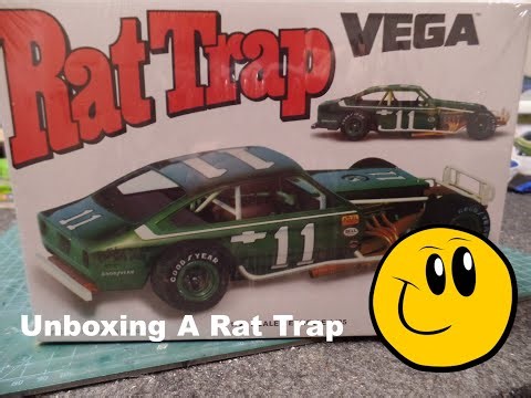 Rat Trap Vega MPC 1:25 Scale Model Car Kit Unboxing