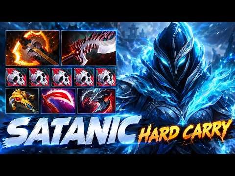 Satanic Phantom Assassin - HARD CARRY - Dota 2 Pro Gameplay [Watch & Learn]