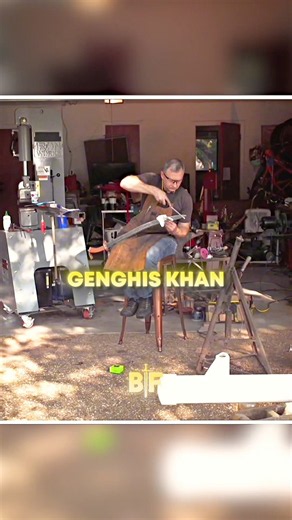 GENGHIS KHAN'S Sword ⚔️ | Forged in Fire