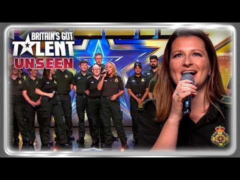 This ambulance choir do themselves 'PROUD' with POWERFUL cover! | Auditions | BGT Unseen