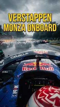 Max Verstappen Monza GP Onboard Cam