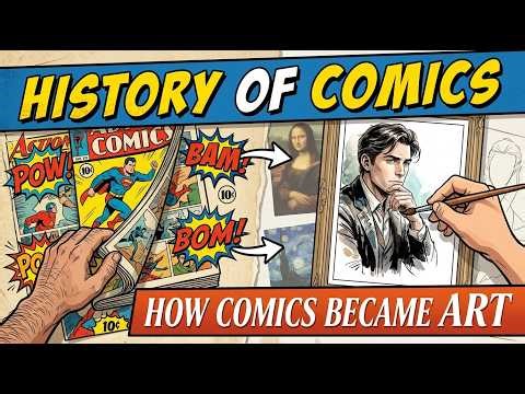 History of Comics. How comics became art?