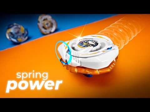 The New "SPRING POWER" Beyblade Is Absolutely Glorious